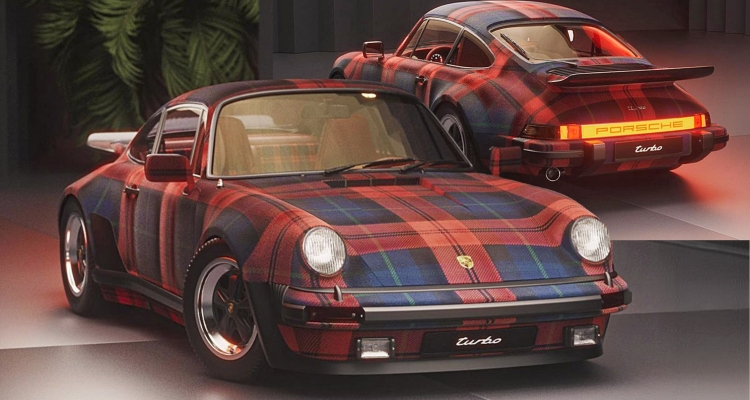 Porsche’s Tartan-Covered 930 Turbo Wants To Lure You Into Buying New Celebratory Merch