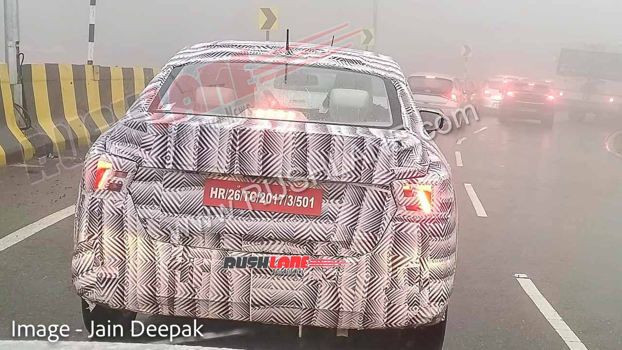 New Dzire Rear