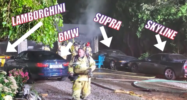 Home Fire Torches $500,000 Worth Of Exotic Cars