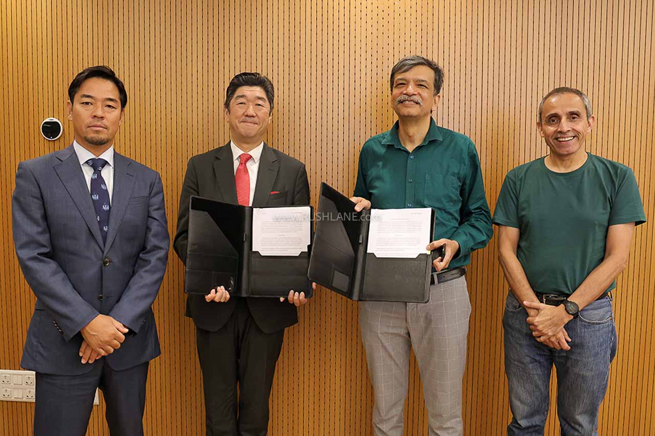 Honda officials at IIT Delhi 