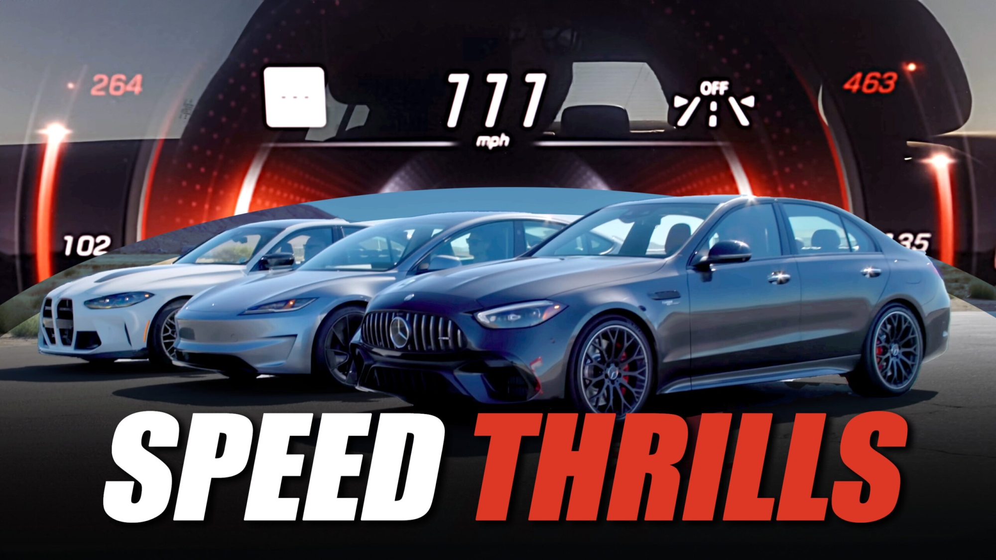 Ice, Hybrid Or Ev? Bmw M3 Cs Vs. Amg C63 S Vs. Tesla Model 3 Performance