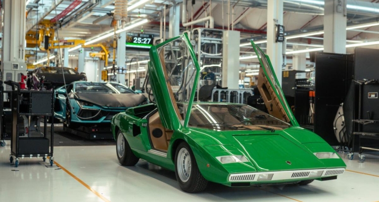 Lamborghini Celebrates 50Th Anniversary Of Countach