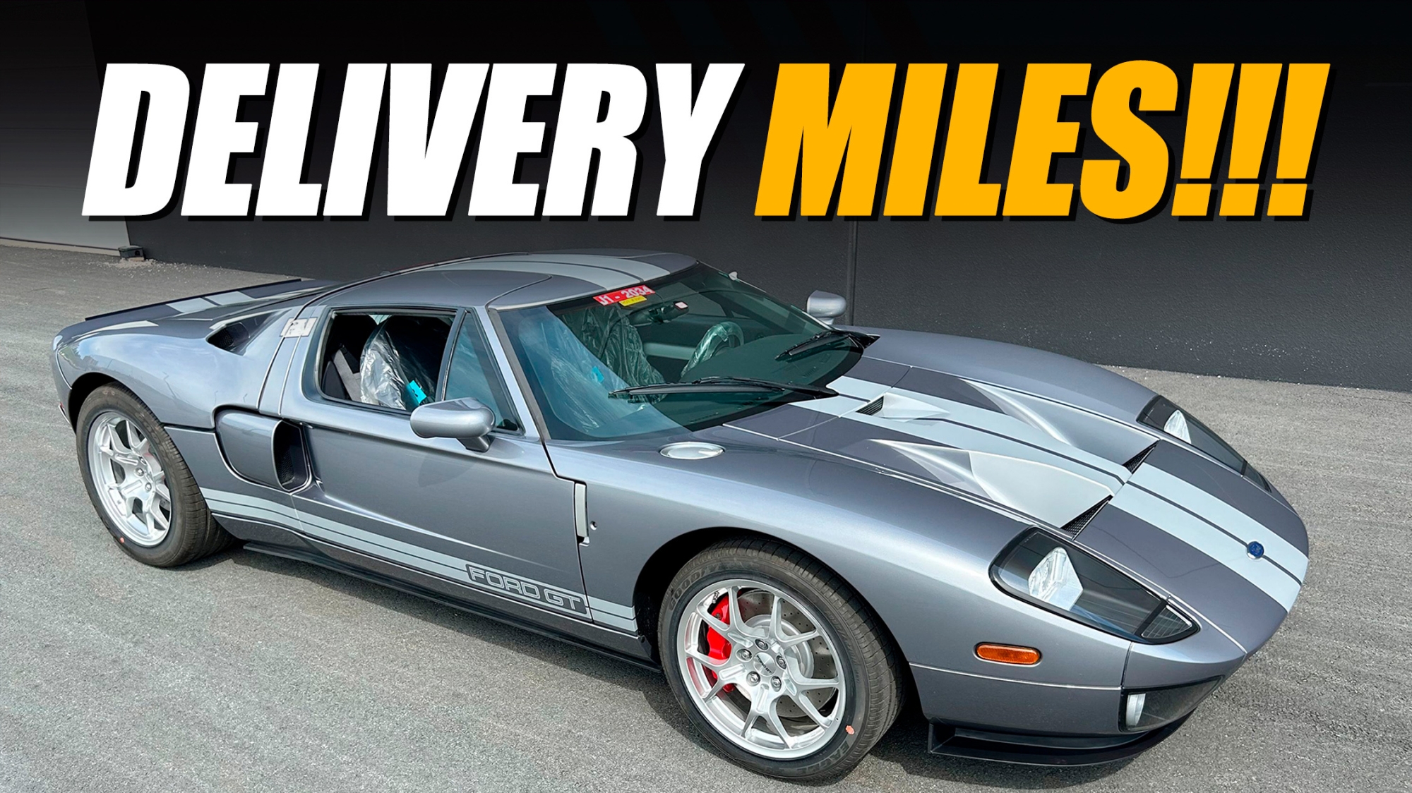 Delivery-Mileage 2006 Ford Gt Is A Time Capsule