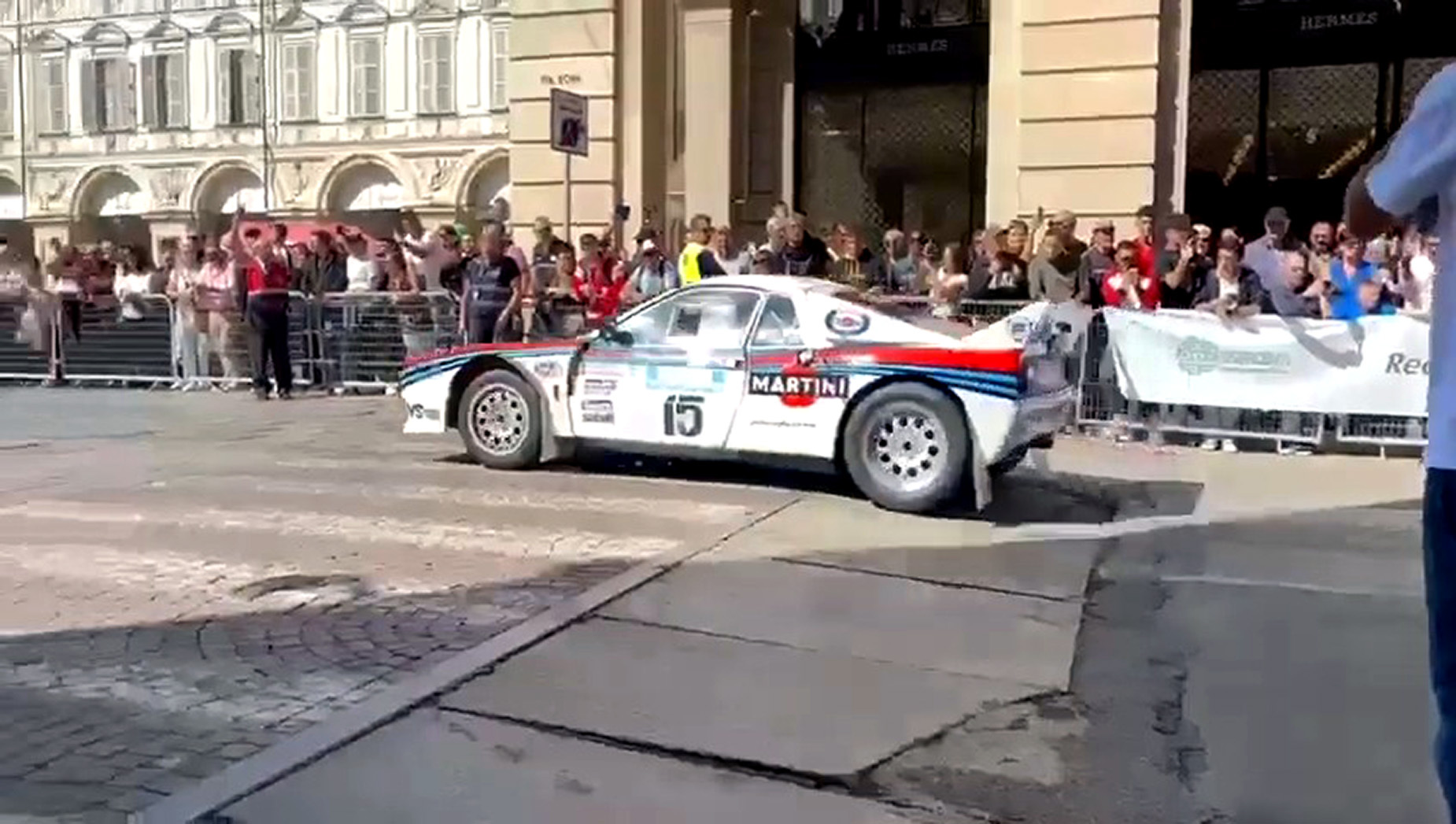 12 Injured After Lancia 037 Crashes Into Crowd At Torino Motor Show