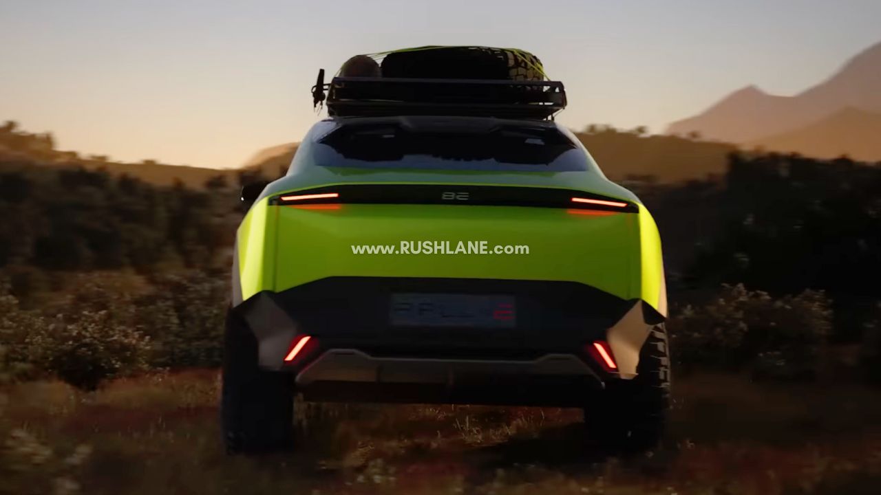 Mahindra BE.Rall-E concept car