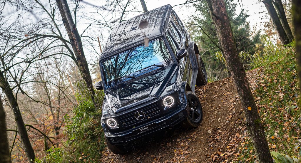  The rear doors of some Mercedes G-Class SUVs may open while driving