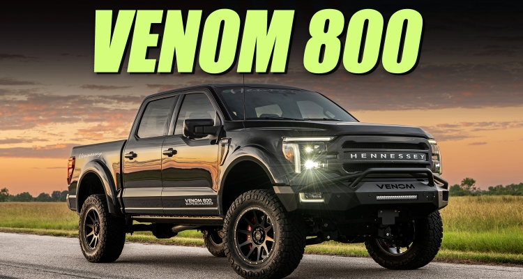 Hennessey’s Venom 800 Turns The F-150 Into A 3.4-Second Rocket To 60 MPH