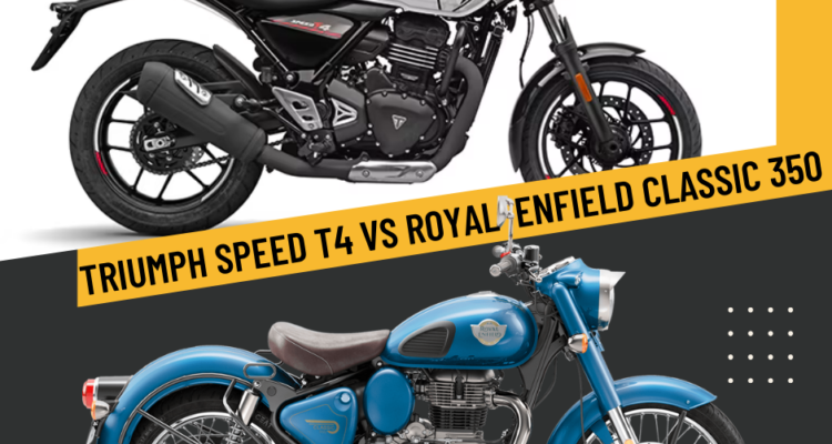 Triumph Speed ​​T4 vs. Royal Enfield Classic 350: A