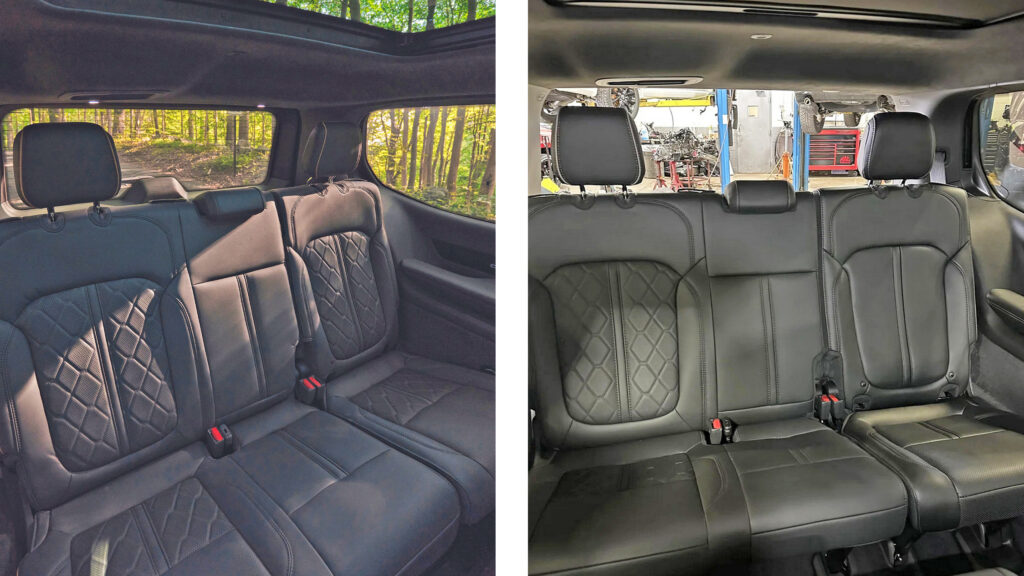  How did this Jeep Grand Wagoneer pass QC due to mismatched seats?