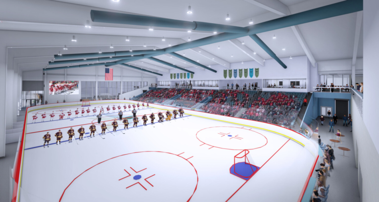 A Rendering Of The Adventhealth Sports Park Ice Rink.