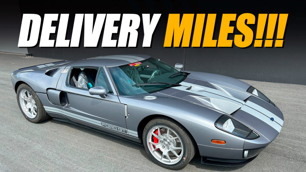  2006 Ford Gt Delivery Mileage Is A Time Capsule