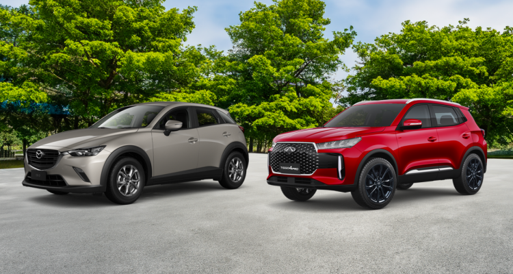 2025 Chery Tiggo 4 Pro Ultimate And Mazda Cx-3 Sport