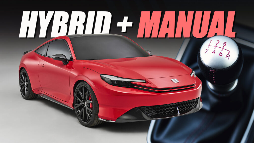  2026 Honda Prelude May Combine Manual Transmission And Hybrid Power