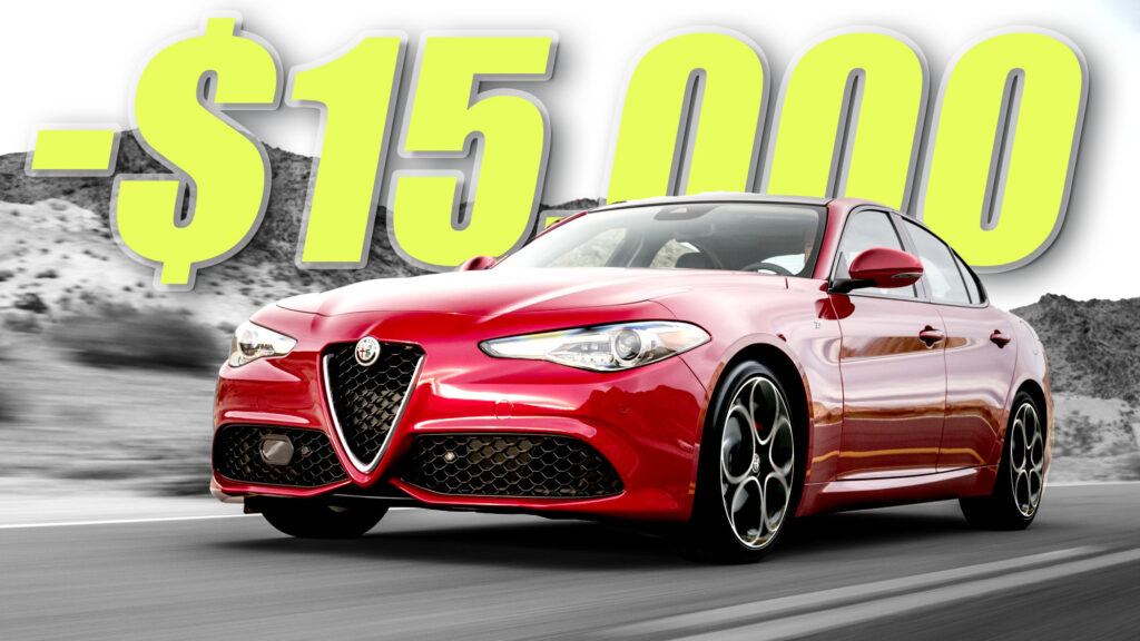  Alfa Romeo dealers offer $15,000 discount on Giulia