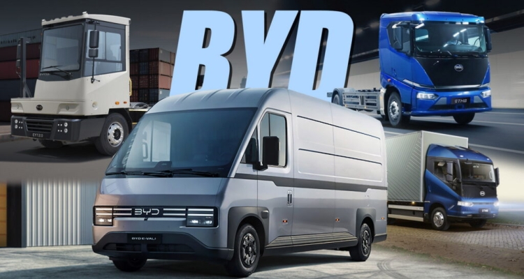 Byd Aims To Capture The European Market With Its New Electric Light Commercial Vehicle Series