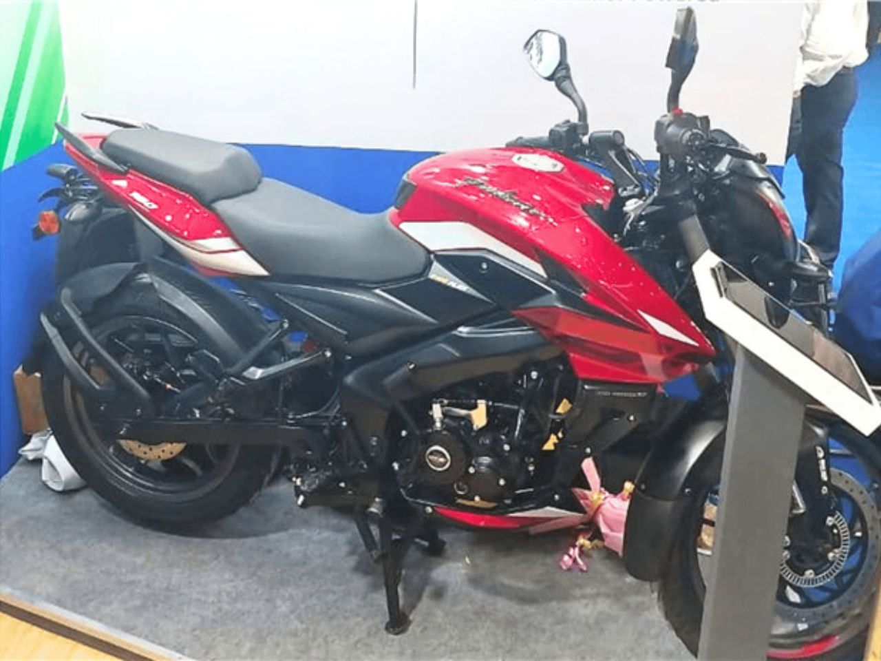 Bajaj Pulsar Ethanol Flex Fuel Motorcycle