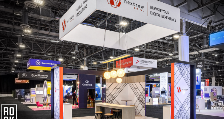 example of a traditional trade show booth style