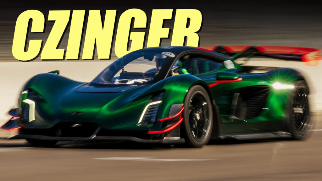 Czinger 21C has taken back the Laguna Seca title