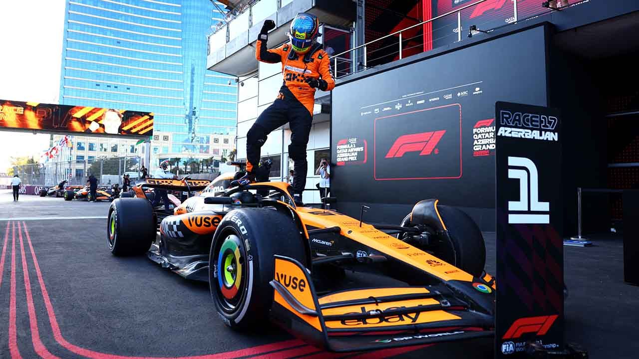 Oscar Piastri Wins Azerbaijan Gp