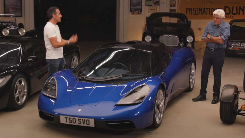  Gordon Murray T.50 is Jay Leno's type of supercar