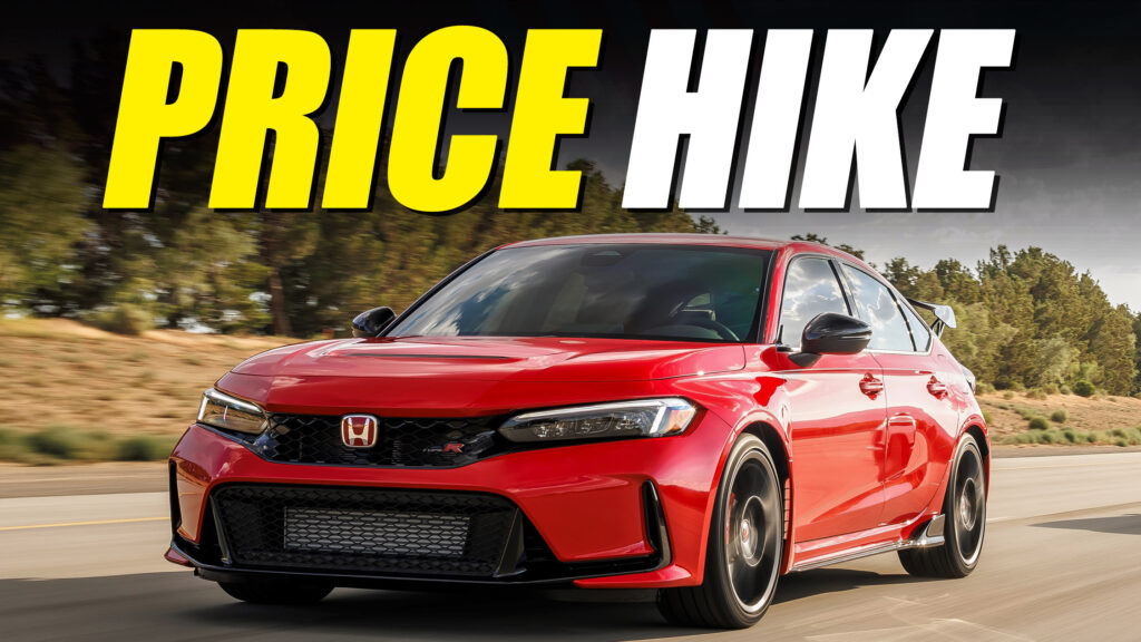 Honda raises MSRP for already expensive 2025 Civic Type R