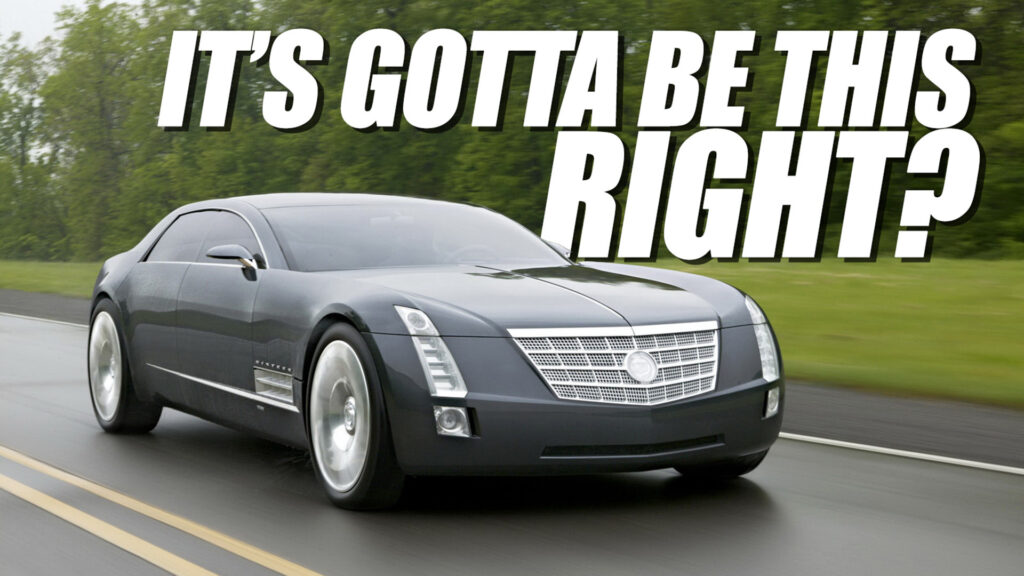 If You Could Build A Cadillac Concept Car, It Would Be