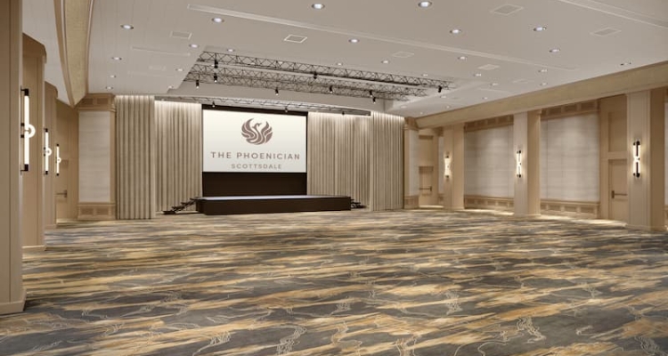 The Renovated Estrella Ballroom At The Phoenician (Photo By The Phoenician, A Luxury Collection Resort, Scottsdale).