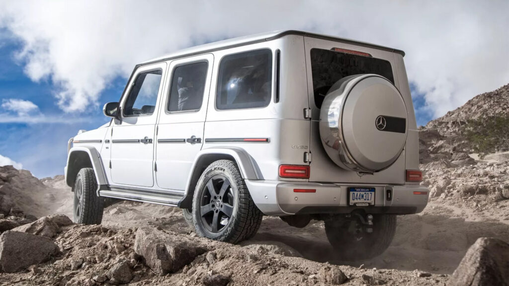  The rear doors of some Mercedes G-Class SUVs may open while driving