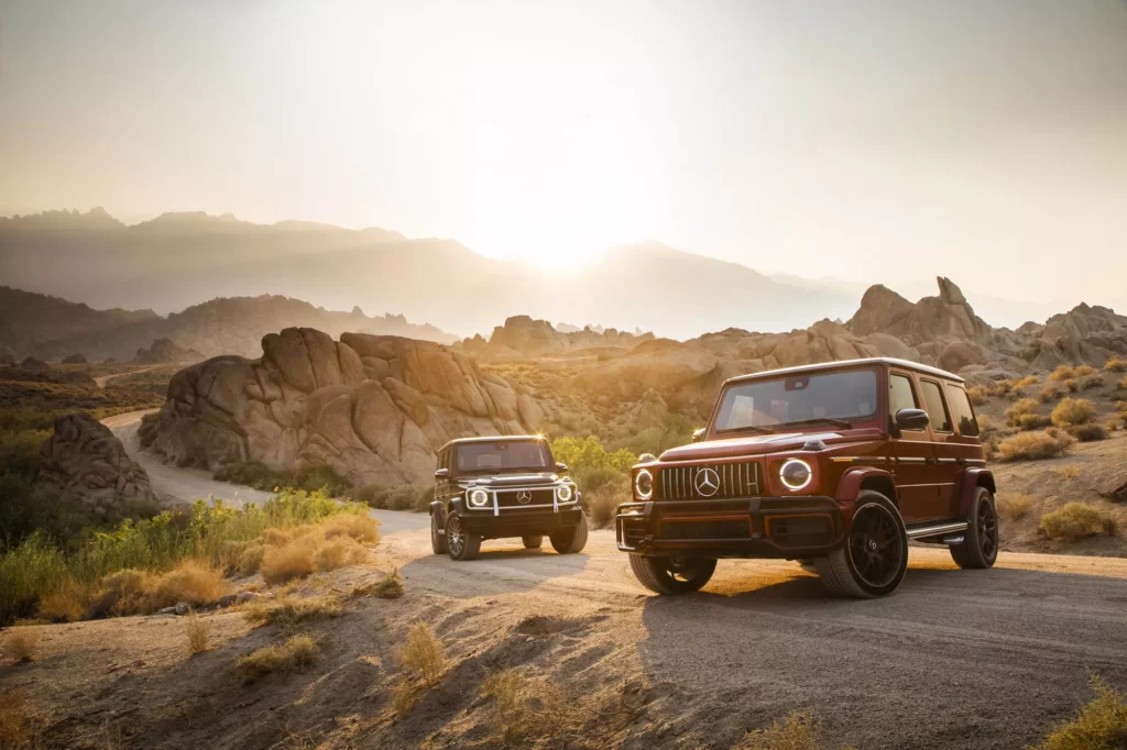  The rear doors of some Mercedes G-Class SUVs may open while driving