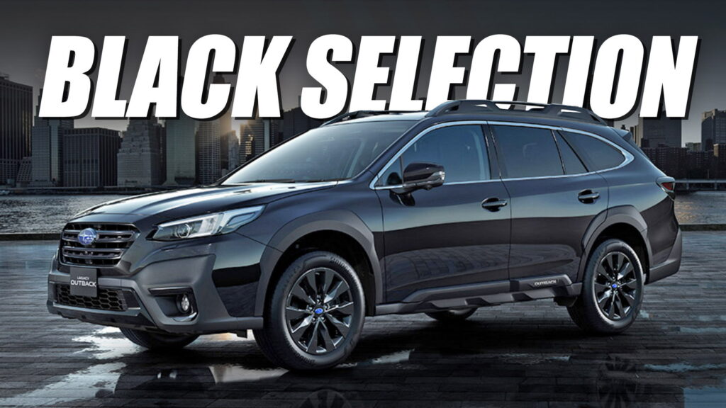 Subaru Outback Black Select Series Celebrates Anniversary With Dark-Themed Color