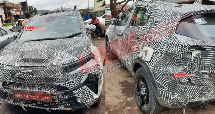 Tata Nexon CNG spy photos