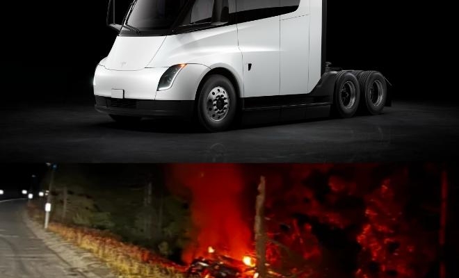 Tesla Semi-Trailer Accident And Fire In California Under Investigation By Ntsb