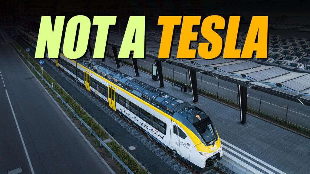 Tesla starts running electric 'Hypertrain' at German factory