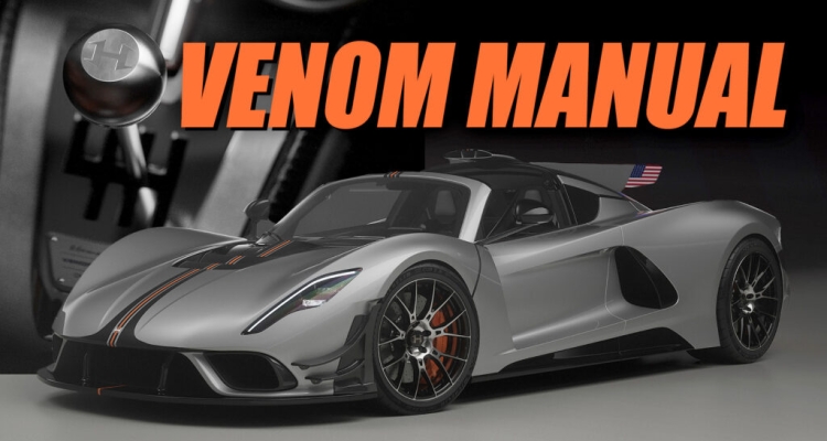 The 1,817-Horsepower Manual Hennessey Venom F5-M Is The World'S