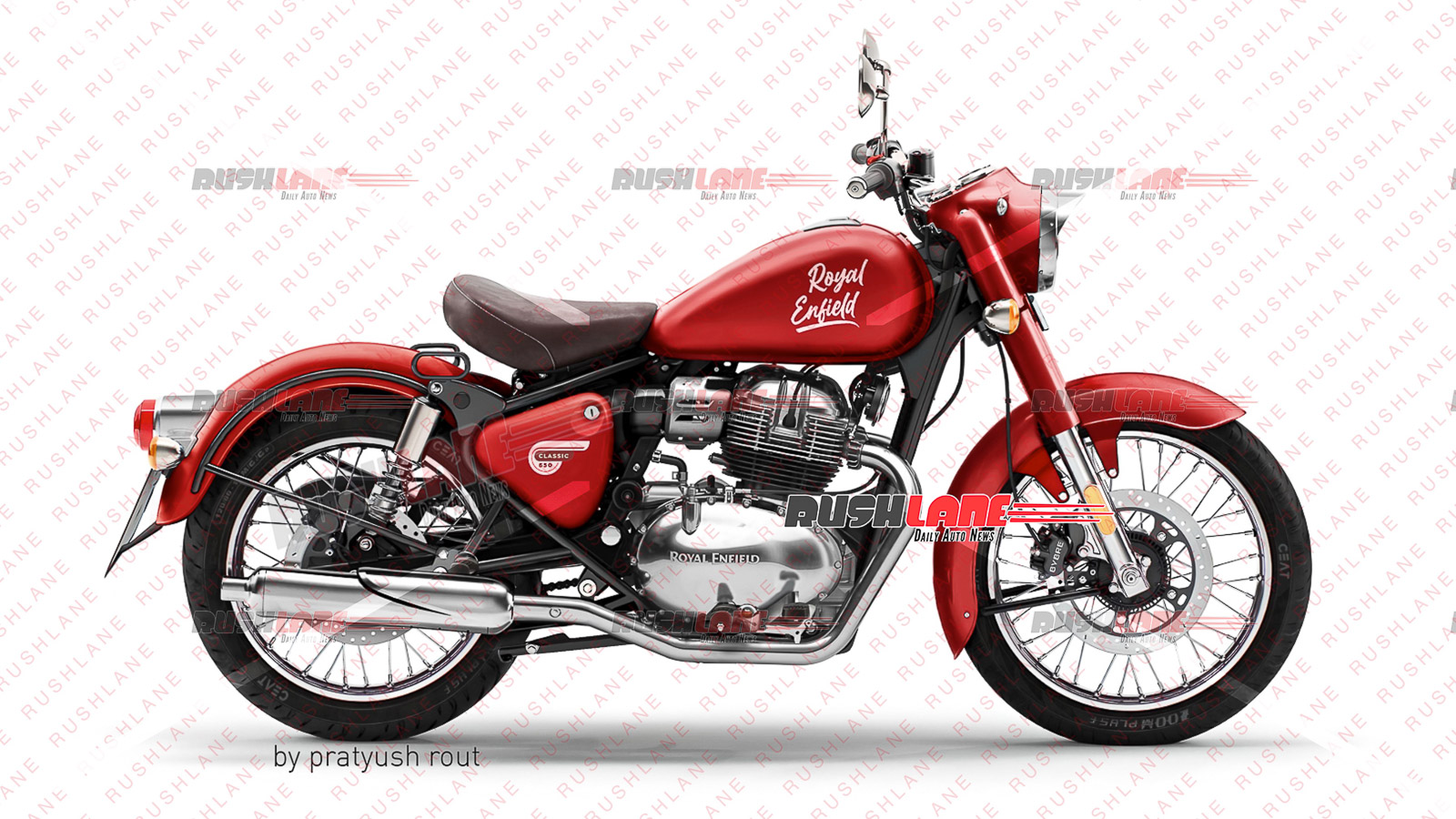 New Royal Enfield Classic 650 Render