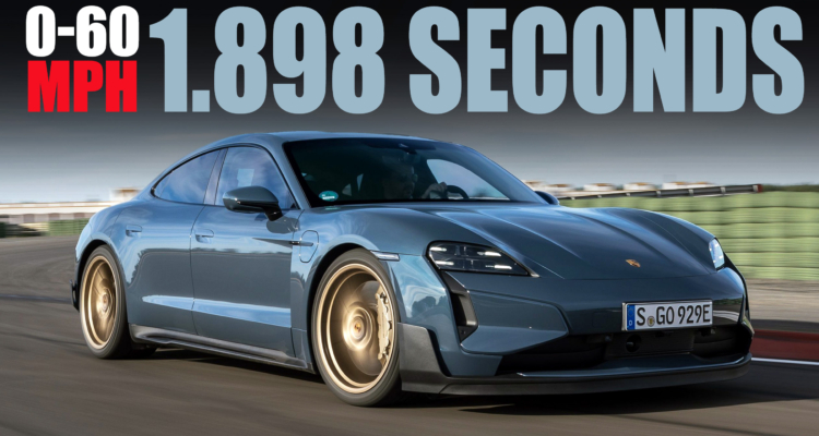 Porsche Taycan Turbo Gt Becomes First Car To Break 2-Second Barrier In C/D’s 0-60 Test