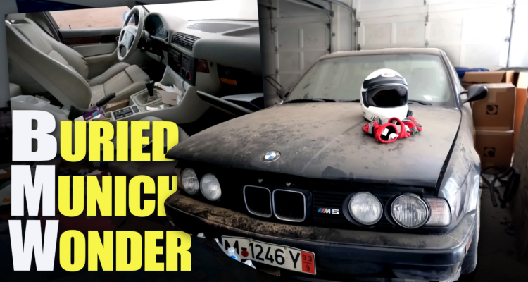 BMW E34 M5 Found In Garage Of Abandoned $1.5M Mansion