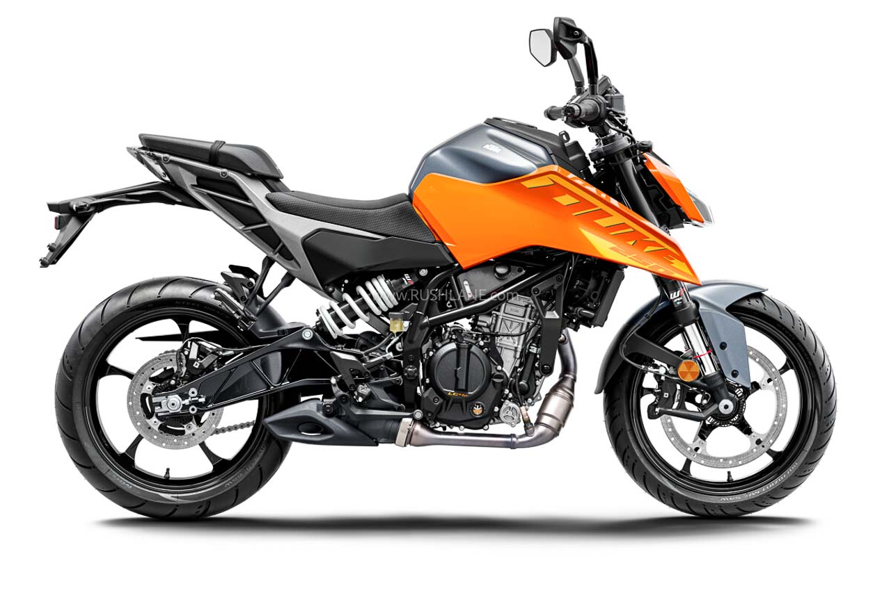 2024 KTM 250 Duke Electric Orange