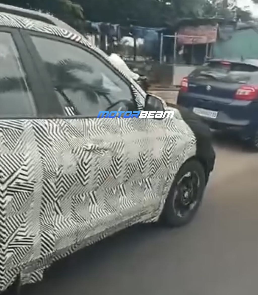 Kia Sonet EV Spy