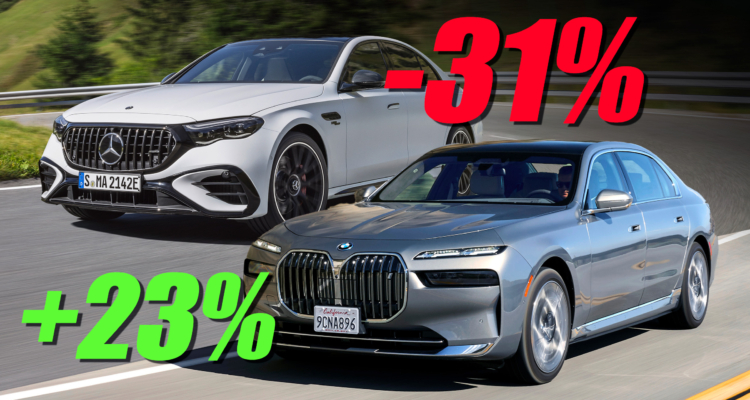 BMW’s EV Sales Up 23% While Mercedes EVs Slide 31%, But China Is A Sales Disaster