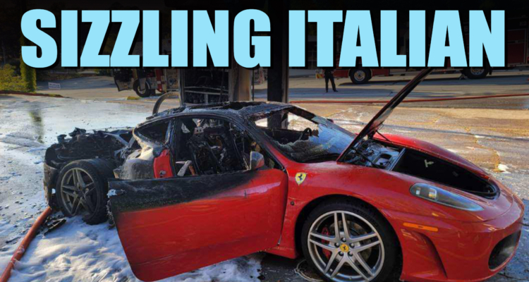 Ferrari F430 Bursts Into Flames While Refueling At Tennessee Gas Station