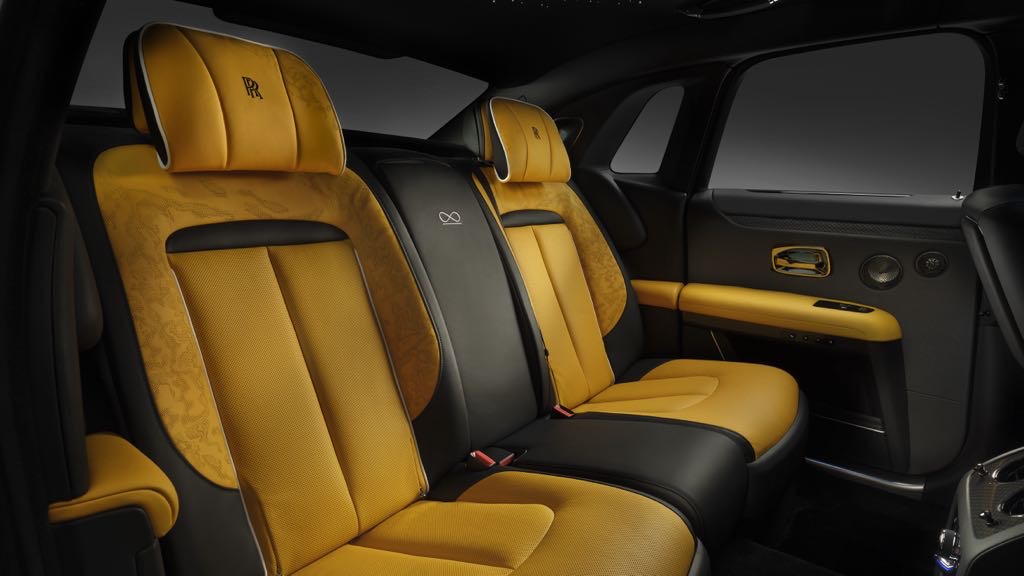 Rolls-Royce Ghost facelift rear seats