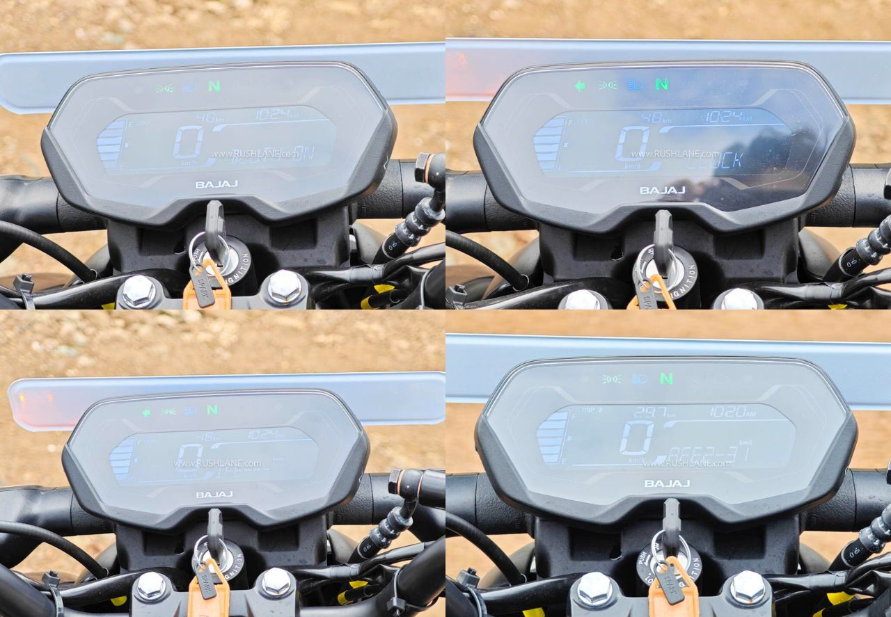 Bajaj Pulsar N125 Instrument Console