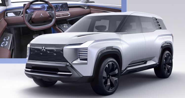 Mitsubishi Dst Concept Previews 7-Seater Suv With Rugged Looks For Asia