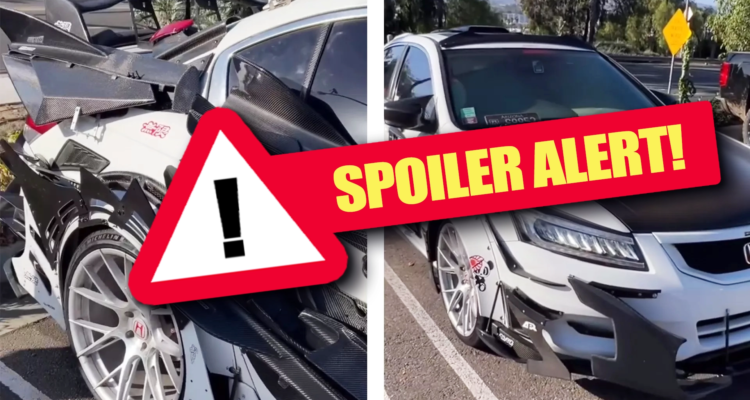 This Honda Accord Said “Yes” To Every Spoiler At AutoZone