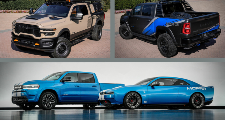 Ram Heads To Sema With Mopar-Ized 1500 Rho And 2500 Power Wagon Concept 