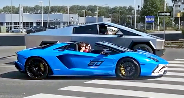 Cybertruck Shames Lamborghini In 5-Second Street Race, And Police Aren’t Happy