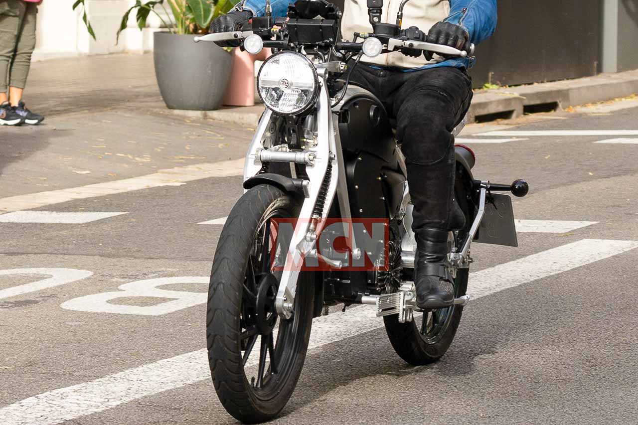 Royal Enfield Electric Motorcycle Spy