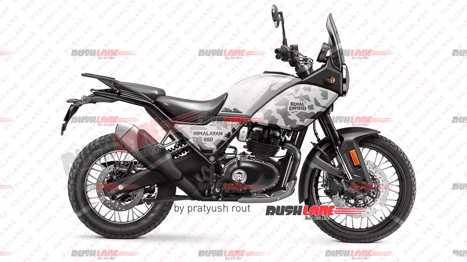 Royal Enfield Himalayan 650 Renderings