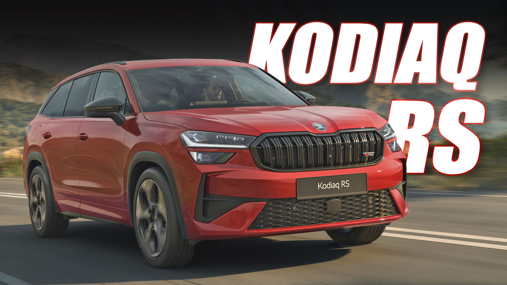 Skoda Kodiaq Rs Is A Spicy Family Hauler With 262 Hp